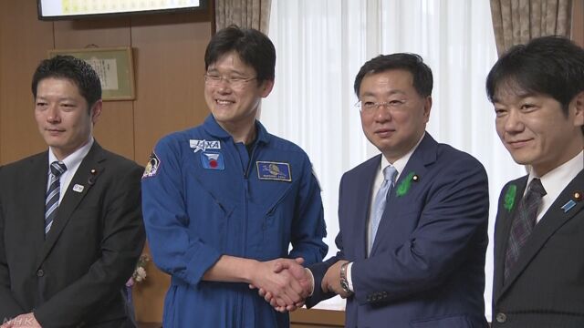宇宙飛行士の金井さん医師の経験を役に立てたい