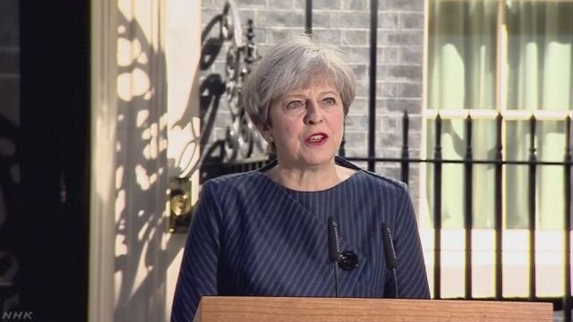 イギリスのメイ首相6月に総選挙を行いたい