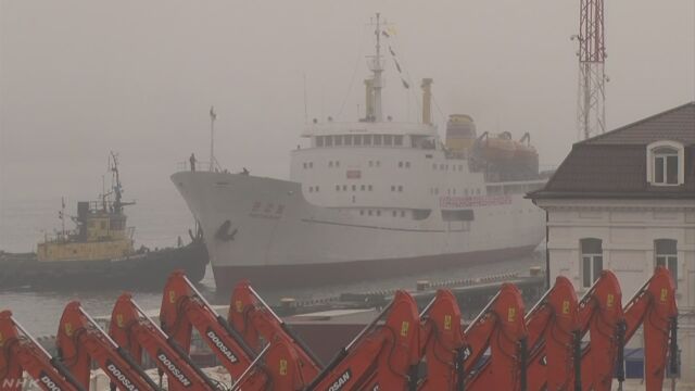 北朝鮮とロシアの間を船が1週間に1回往復する