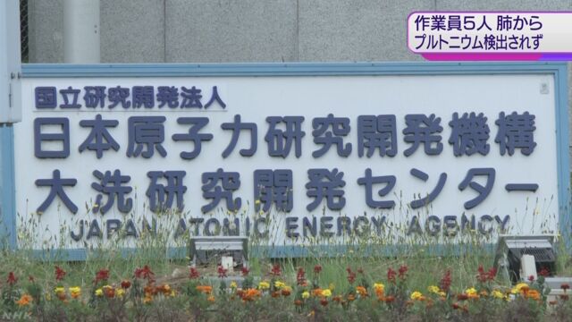 「5人の肺からプルトニウムは見つからなかった」