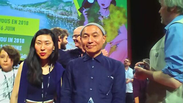 フランスで日本のアニメの映画が「クリスタル賞」をもらう