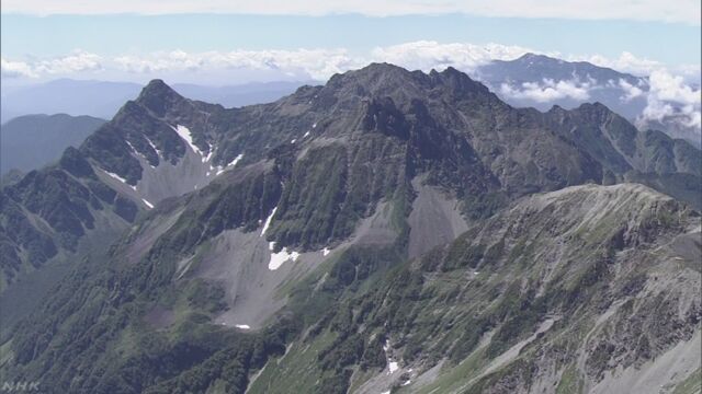 山で事故にあった人は去年2929人もいた
