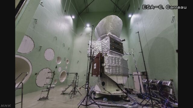 日本とヨーロッパが水星を調べる探査機を一緒に作る