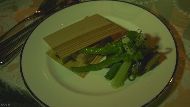 イギリスのロンドンで京都の野菜を紹介