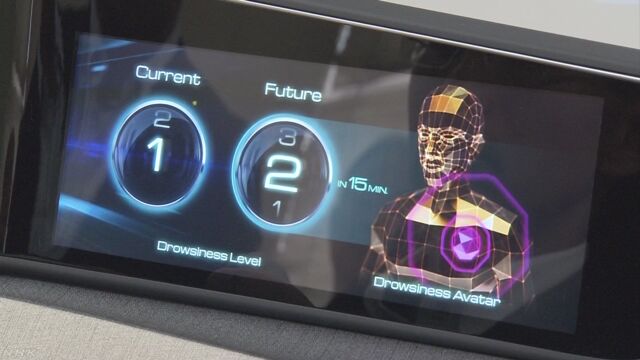 パナソニック 運転している人が眠いかどうか調べる技術
