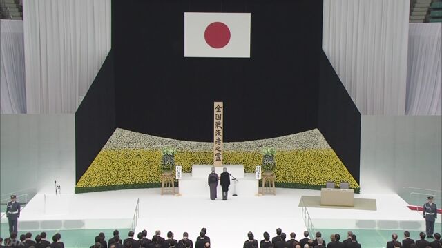 戦争が終わってから72年 亡くなった人のために祈る