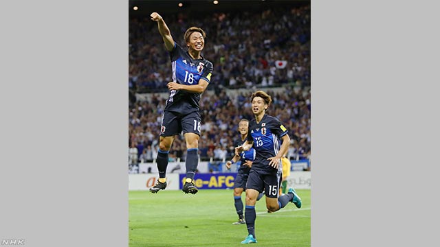 日本 サッカーのワールドカップに出ることが決まる