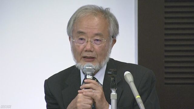 ノーベル賞の大隅さんが若い人の研究のために財団を作る