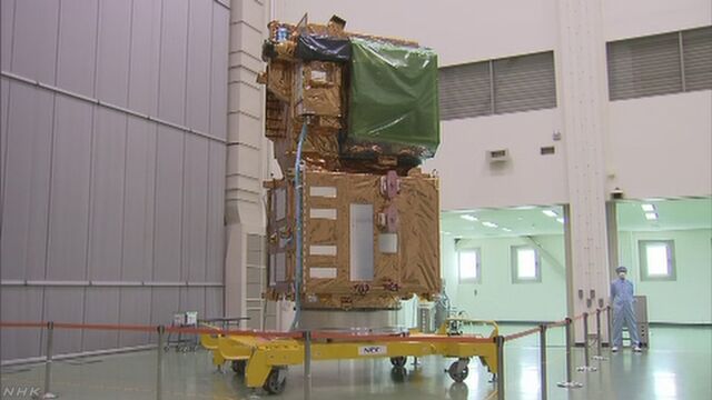 地球の温暖化を調べるための新しい人工衛星ができる