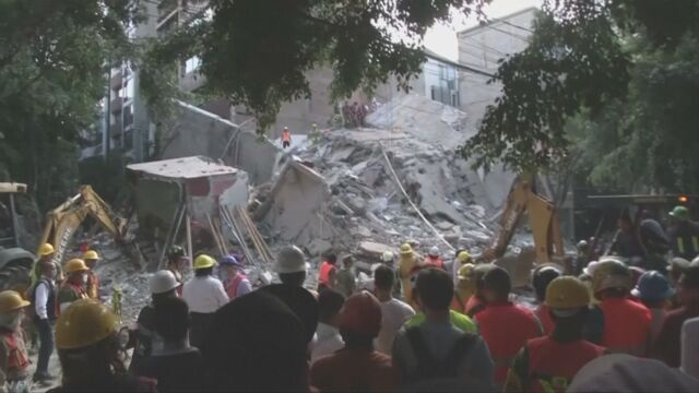メキシコで大きな地震 149人が亡くなる