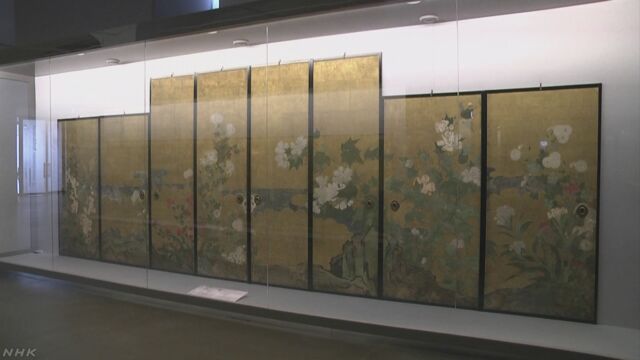 イタリアで日本の「びょうぶ」の展覧会が始まる