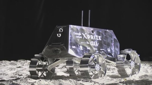 月の上を走る日本のロボットをインドでチェックする