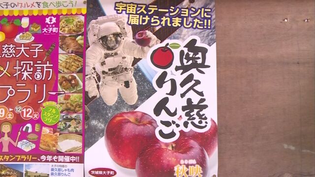 宇宙に運ばれたりんごを「宇宙りんご」という名前で売り出す