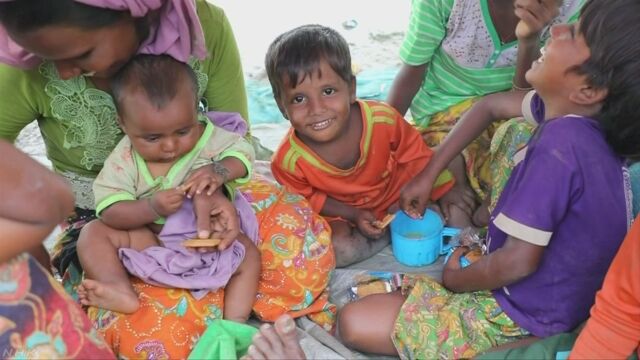 ロヒンギャを助けるために世界の国が390億円出す
