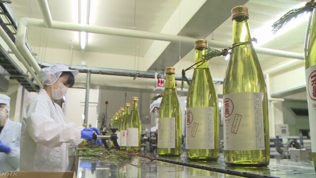 福井県 今年とれた米を使った日本酒ができる