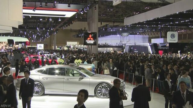 東京モーターショー 多くの会社が電気自動車を紹介