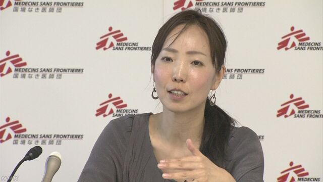 日本人の看護師「ラッカのために支援を続けてほしい」