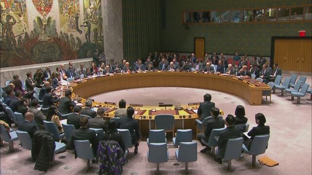 ミサイルを発射した北朝鮮について国連が会議を開く