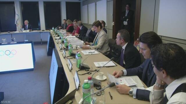 ロシアの選手のチームはオリンピックに出ることができない