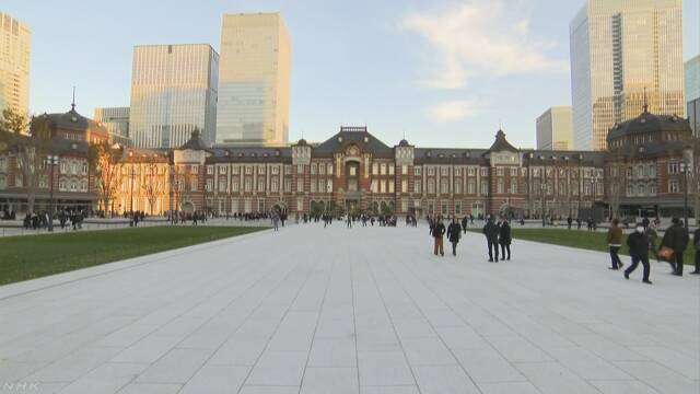 東京駅の前に大きな広場ができる