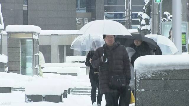 今年いちばん寒い朝 東京でもー4℃