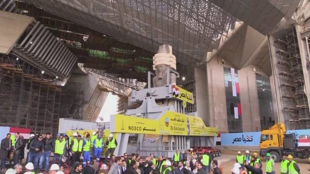 エジプト 日本が協力して新しい博物館を建てる