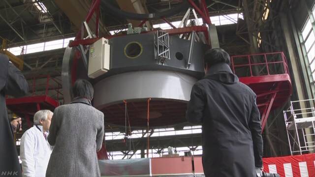 宇宙の星を調べる日本の新しい望遠鏡ができる