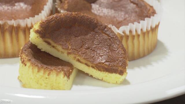 カーリング女子 選手が食べているチーズケーキが人気