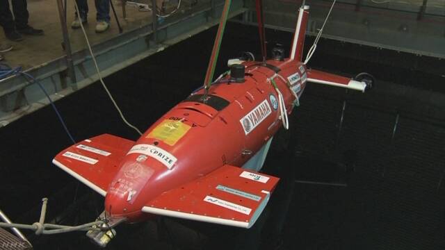 ロボットで海の底を調べるレース 日本が決勝に進む