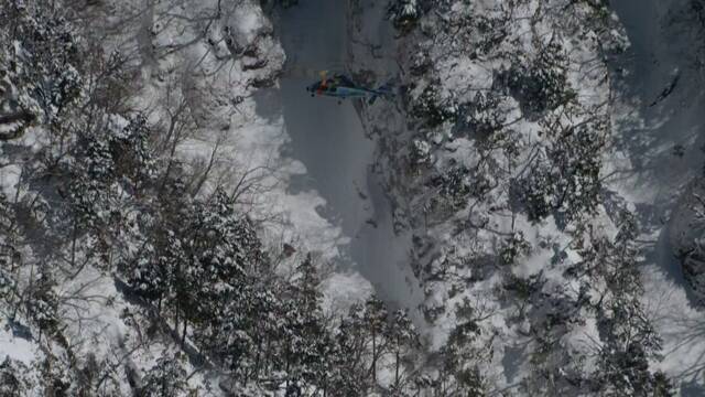 長野県の山に登っていた人が滑って落ちる 3人亡くなる