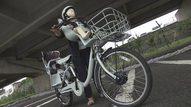子どもと一緒に自転車に乗ったときの事故が続いている