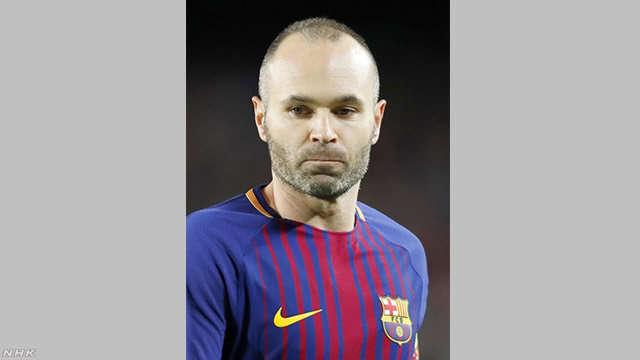 サッカー スペインのイニエスタ選手が日本のチームに入る