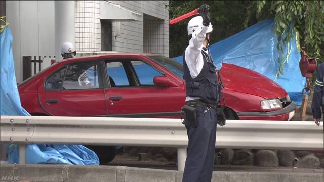 90歳が運転する車の事故で1人が亡くなって3人がけが