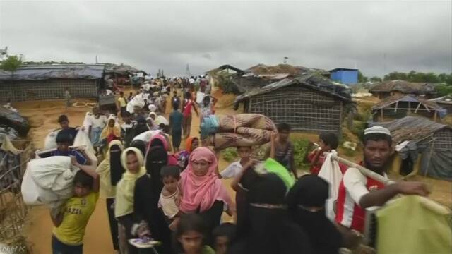 国連「外国やほかの町に逃げる難民が増え続けている」