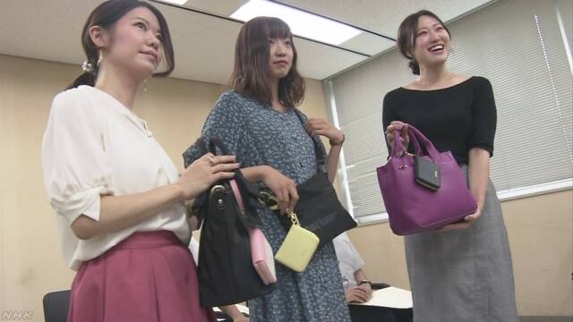 たくさんの女性に持ってもらうため新しい防犯ブザーを作る