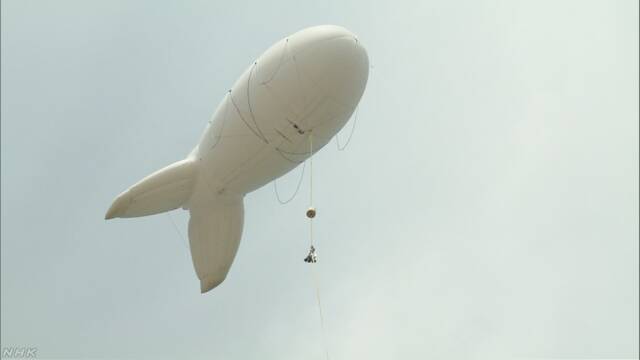 福島県で「宇宙エレベーター」を作るための実験をする