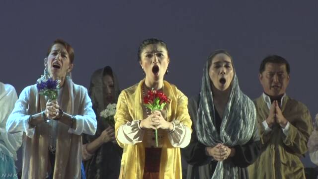 カンボジアで初めてのオペラの公演を日本人が開く