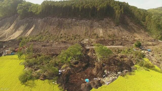 北海道の地震 山が崩れた面積は今まででいちばん広い