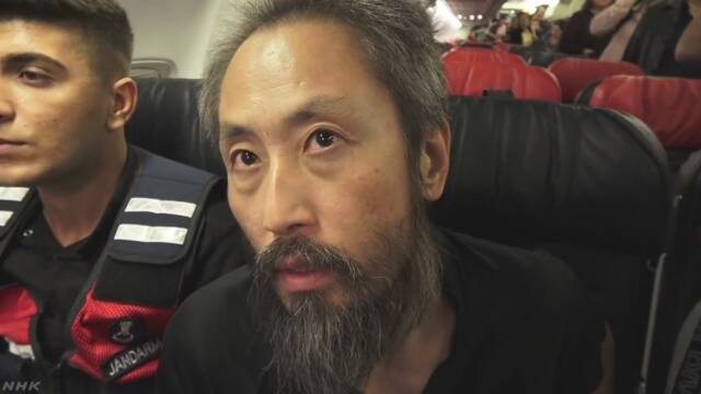 シリアで捕まっていた安田純平さんが日本に帰る