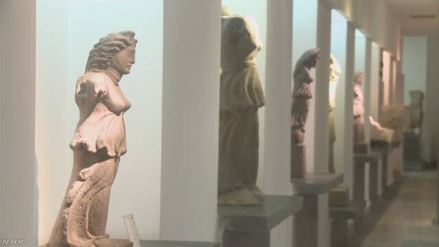 シリア 6年前から休んでいた国の博物館がオープンする
