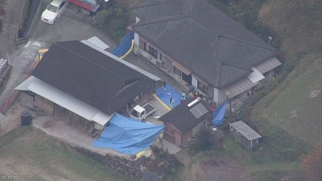 家族など6人が殺された事件 血が付いたナタが見つかる