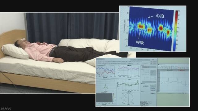 住んでいる人の体の調子を家が調べる