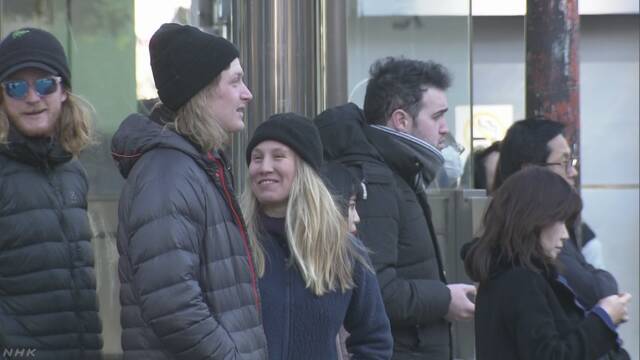 先月日本へ旅行に来た外国人 2月でいちばん多い